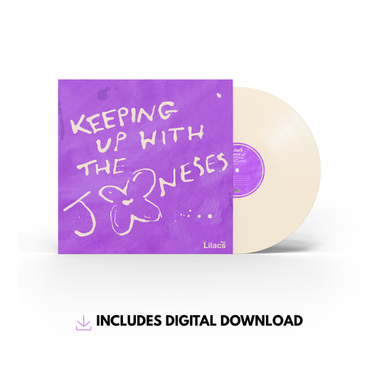 The Lilacs - 'Keeping Up With The Joneses' - Cream 12" Disc + Digital Download